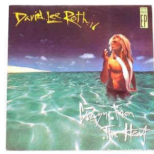 David Lee Roth "crazy from the heart" vinyl EP Record